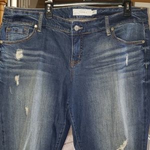 Torrid Cropped Jeans